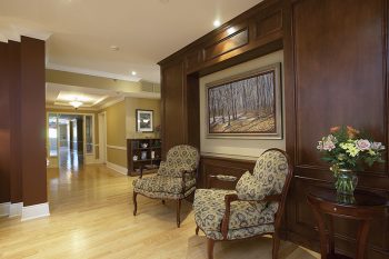 Residential Services Lobby at Carpenter Hospice